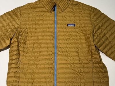 Patagonia Down Shirt Jacket - Oaks Brown - Men's L - Brand New With Tags