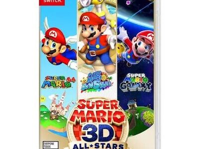 Super Mario 3D All Stars Nintendo Switch 1&2 Game