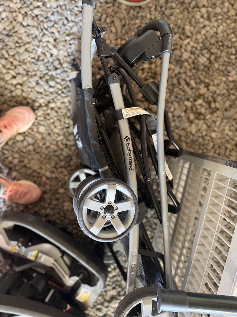 Baby Trend Jogging Stroller - Gray/Black, Used Condition