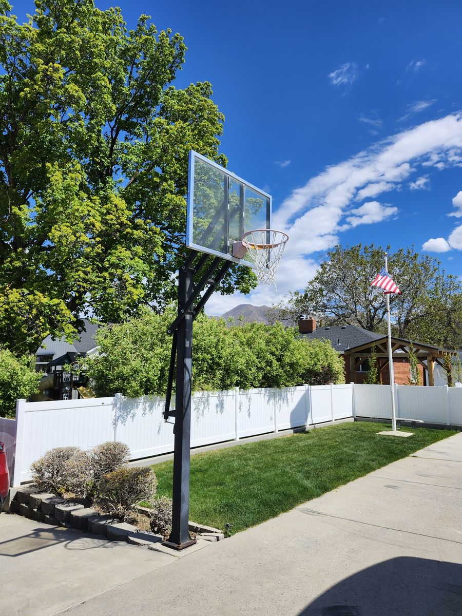 Adjustable Basketball Standard