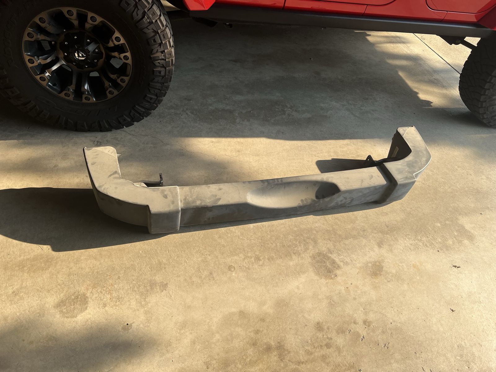 Front and Rear Stock Bumper Jeep Wrangler JK