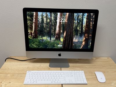 2019 iMac 21.5” 4K i5/16GB/500GB SSD Sequoia