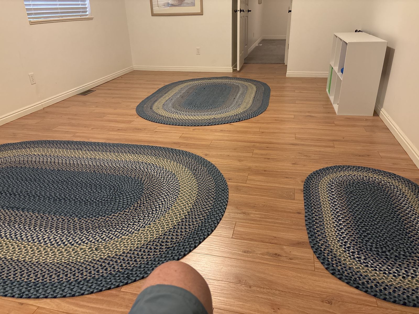 3 braided rugs