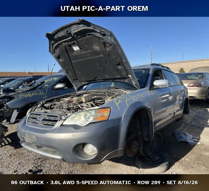 New Arrival - 2006 Subaru Outback Parts - UTPAP Orem