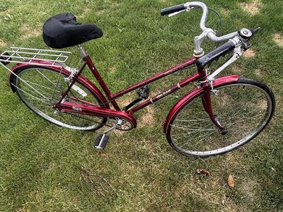 1980 Britany free spirit women bike could be a great fixing project 20.00 cash only