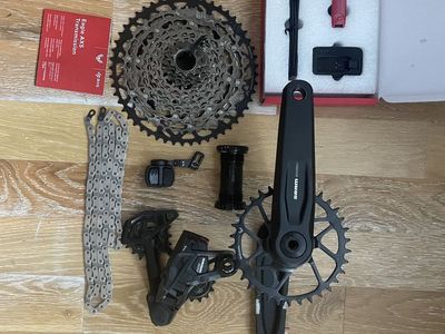 New SRAM drive train set