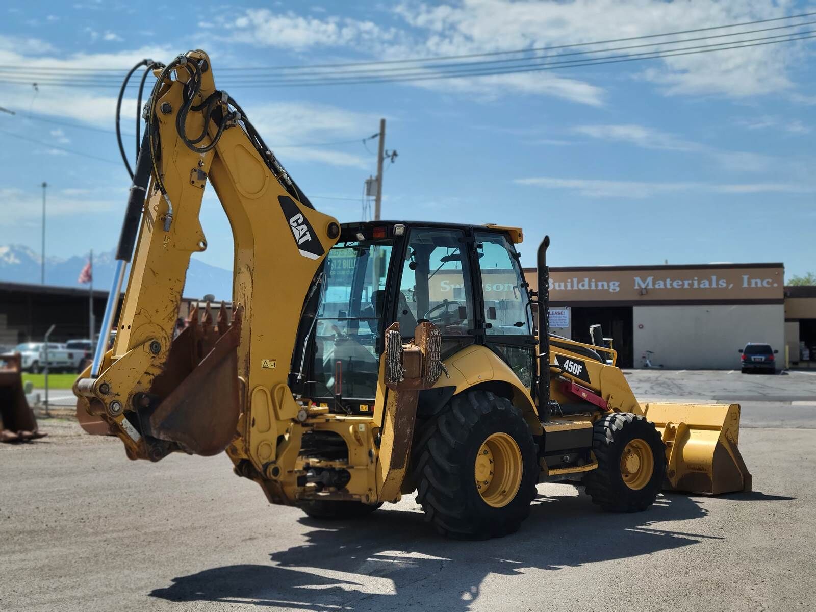 2015 Caterpillar 450F Backhoe