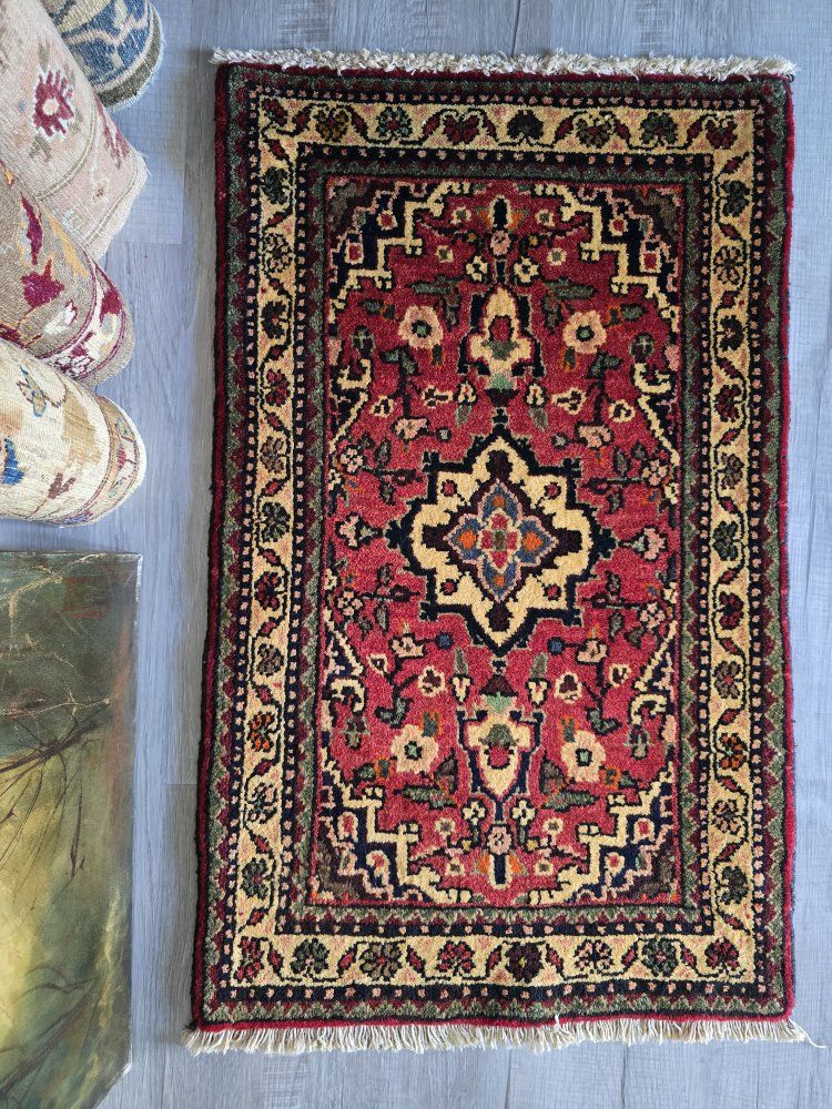Charming Persian Wool Rug, Size 3x2