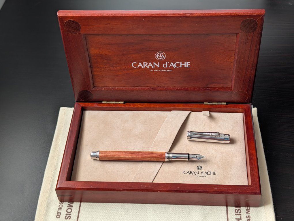 Caran d’Ache Varius Metwood Rosewood Fountain Pen