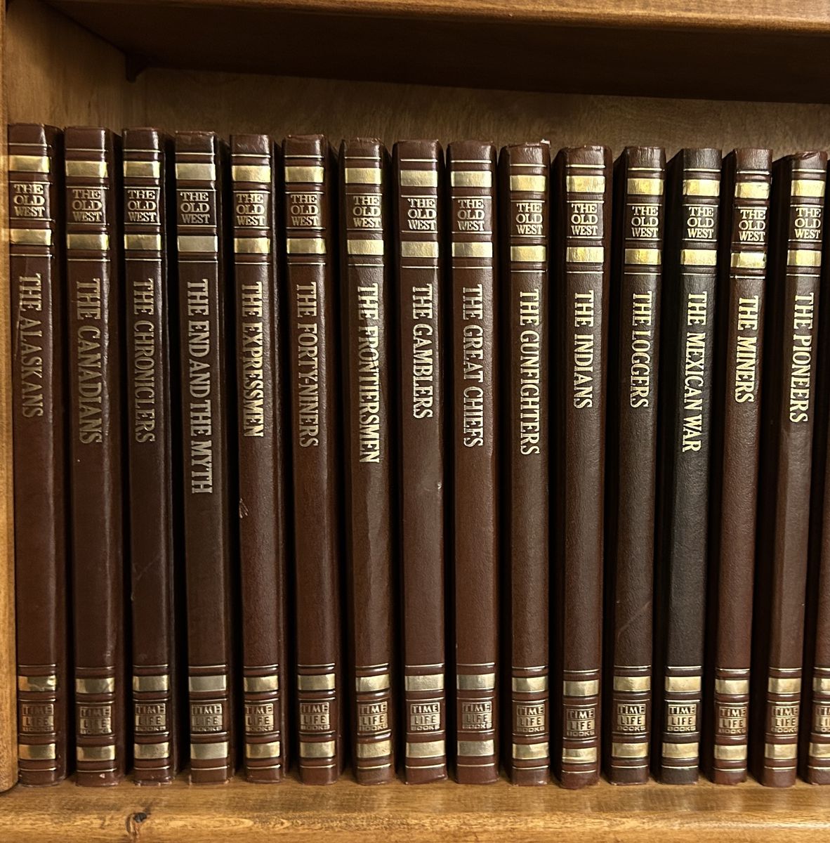 18 Books in the Time Life “The Old West” Series NEW Never-Been-Read Condition Vintage