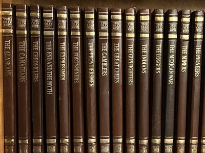 18 Books in the Time Life “The Old West” Series NEW Never-Been-Read Condition Vintage