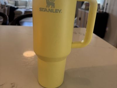 Stanley Adventure Quencher H2.0 FlowState Tumbler - 40oz Pomelo Yellow with Handle & Straw