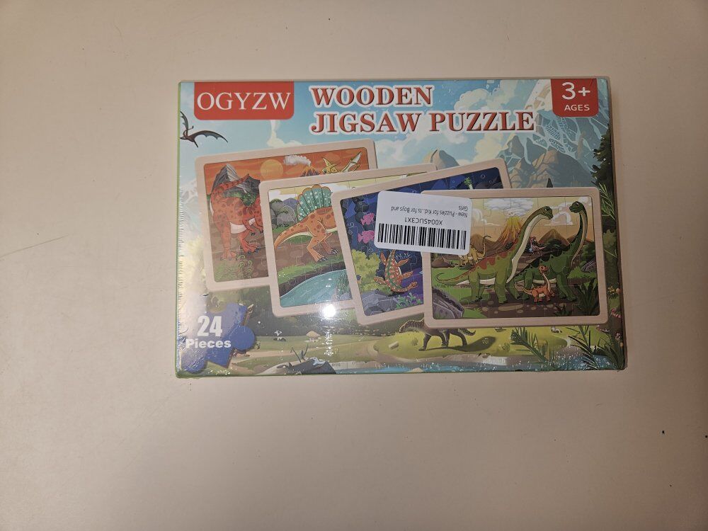 Dinosaur Wooden Puzzles Jigsaw Kids