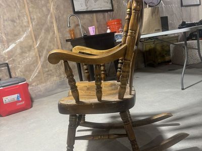 ANTIQUE GRANDFATHER ROCKER