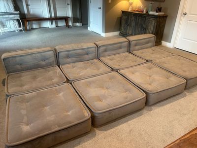 Pottery Barn Floor Sectional - great for kids & teens!