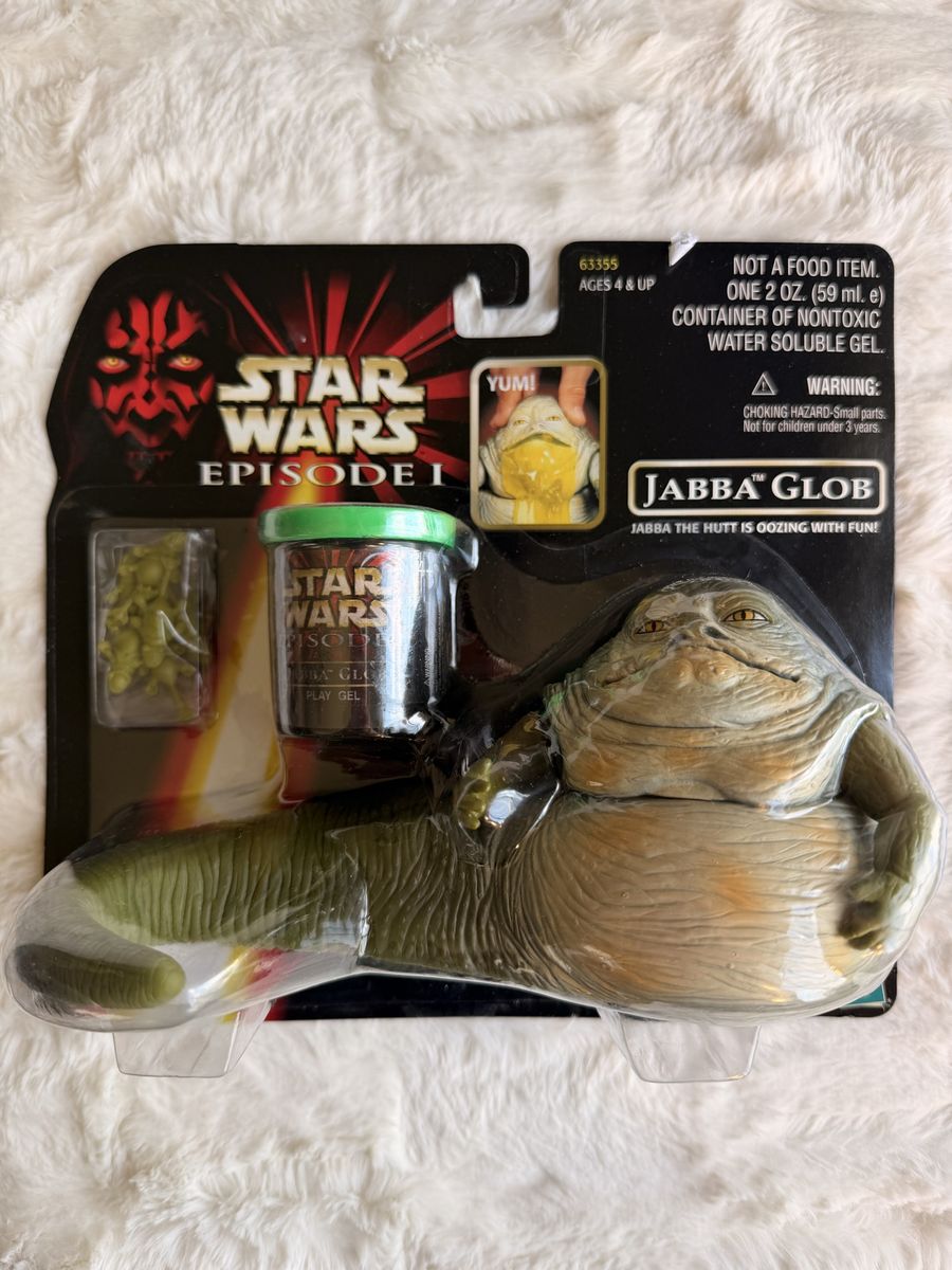 Vintage 1998 Star Wars Episode I Jabba Glob Sealed Hasbro Jabba The Hutt Slime Toy