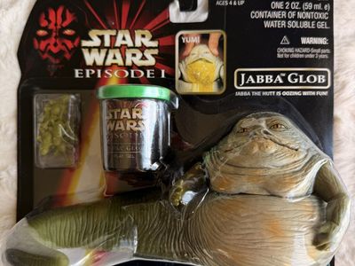 Vintage 1998 Star Wars Episode I Jabba Glob Sealed Hasbro Jabba The Hutt Slime Toy