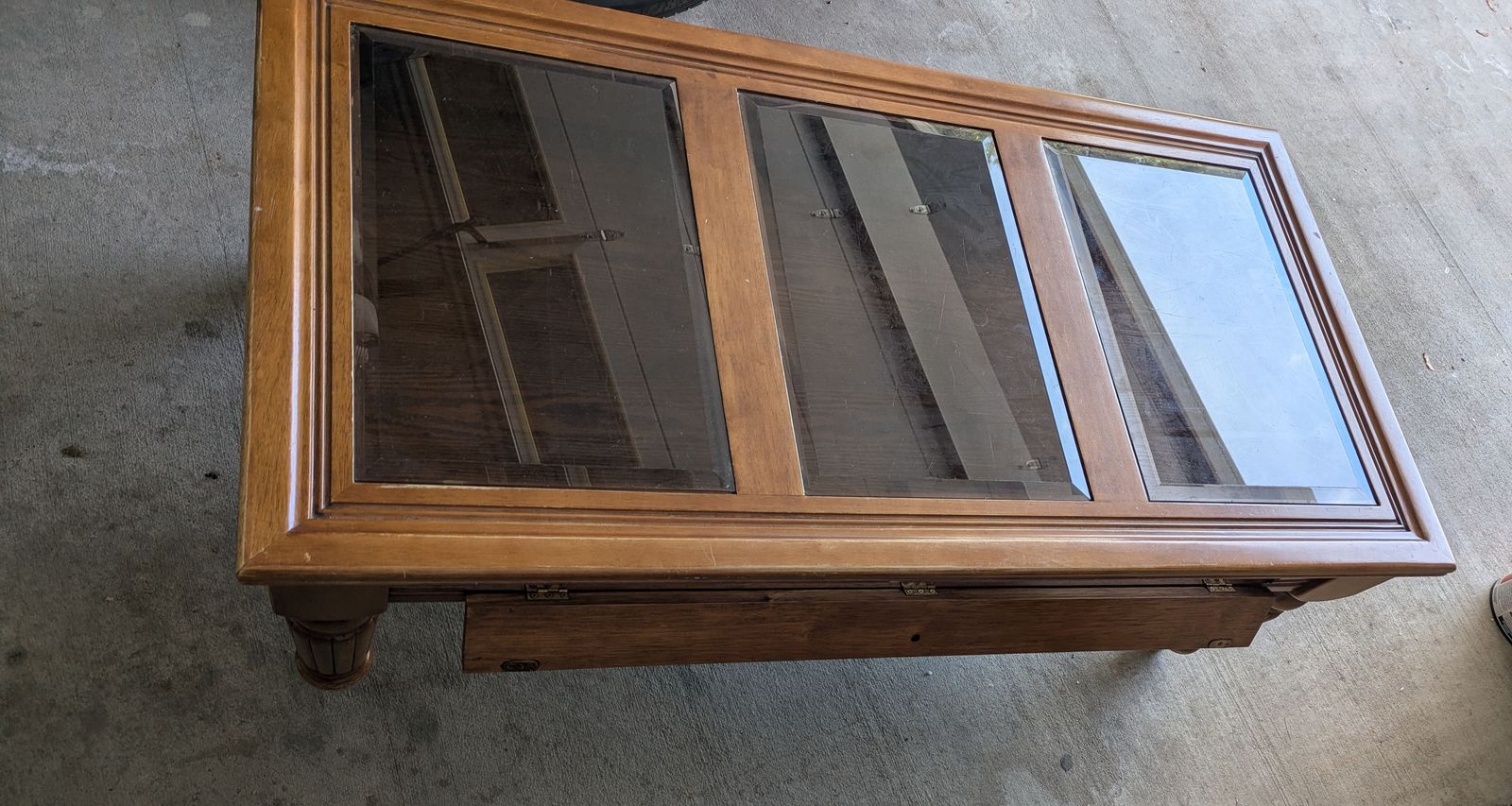 Glass top Display Coffee and End Tables