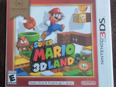 Nintendo Selects Super Mario 3D Land - Nintendo 3DS Game (Playable in 2D & 3D)