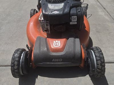 For sale used huskivarna lawn mower