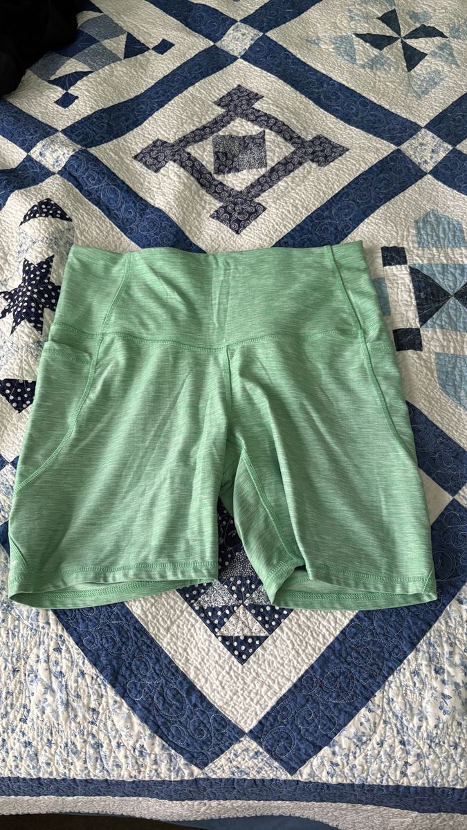 Green shorts