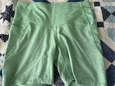 Green shorts
