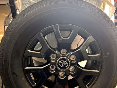 New Bridgestone Dueler 245/70R17 Tires & Black Rims (Set of 4) for Jeep, Toyota, Nissan, Honda, Ford