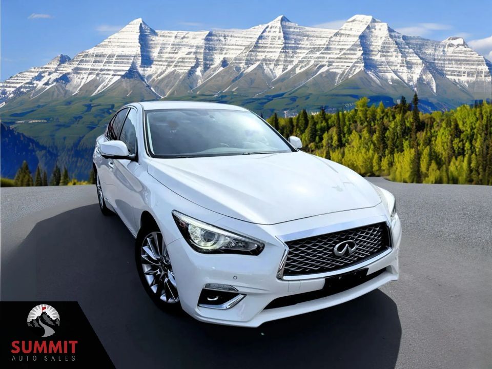 2021 Infiniti Q50 Luxe — rebuilt & branded title, 10% below market