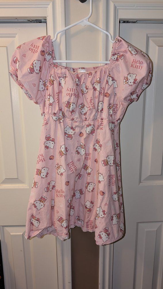 Girls size 12/14 Hello Kitty Dress