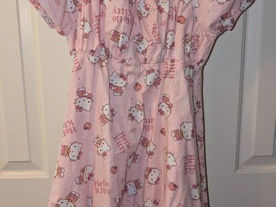 Girls size 12/14 Hello Kitty Dress