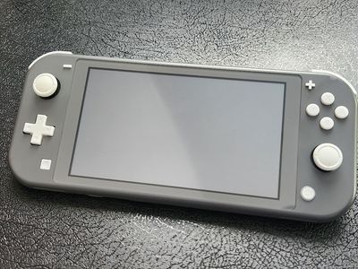 Nintendo Switch Lite Gray + Charger + 128GB SD Card