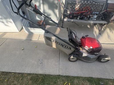 Honda hr215 hydrostatic self propelled