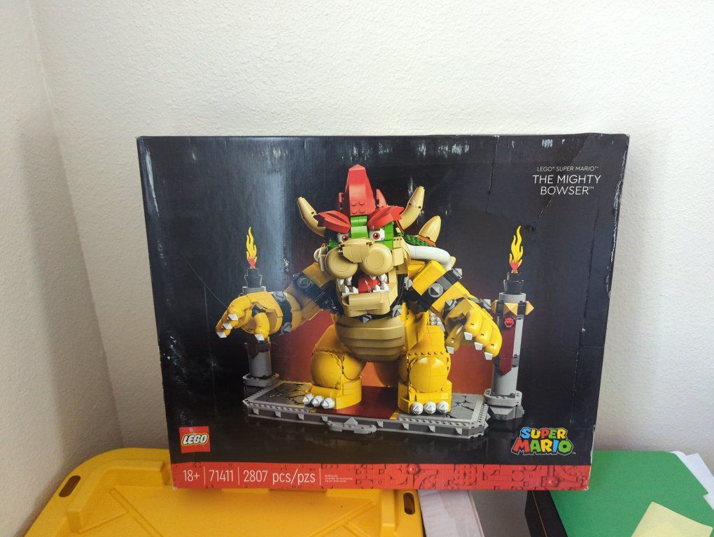 LEGO Super Mario The Mighty Bowser 71411 Building Kit - 2807 Pieces, New in Box