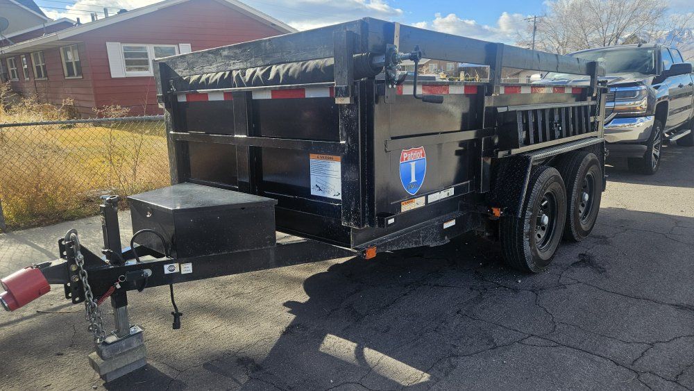 2021 dump trailer 12x7