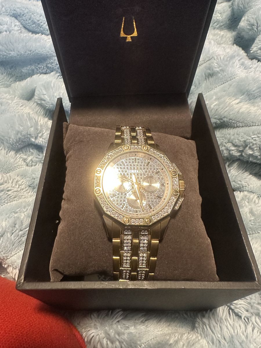 Bulova gold watch