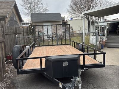 7x14 Single axel Trailer for Rent ) Please Read ad