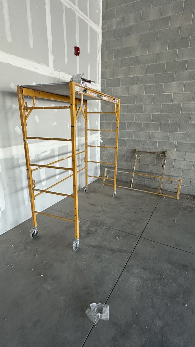 Scaffolding with rails