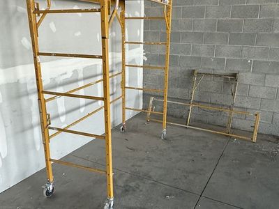 Scaffolding with rails