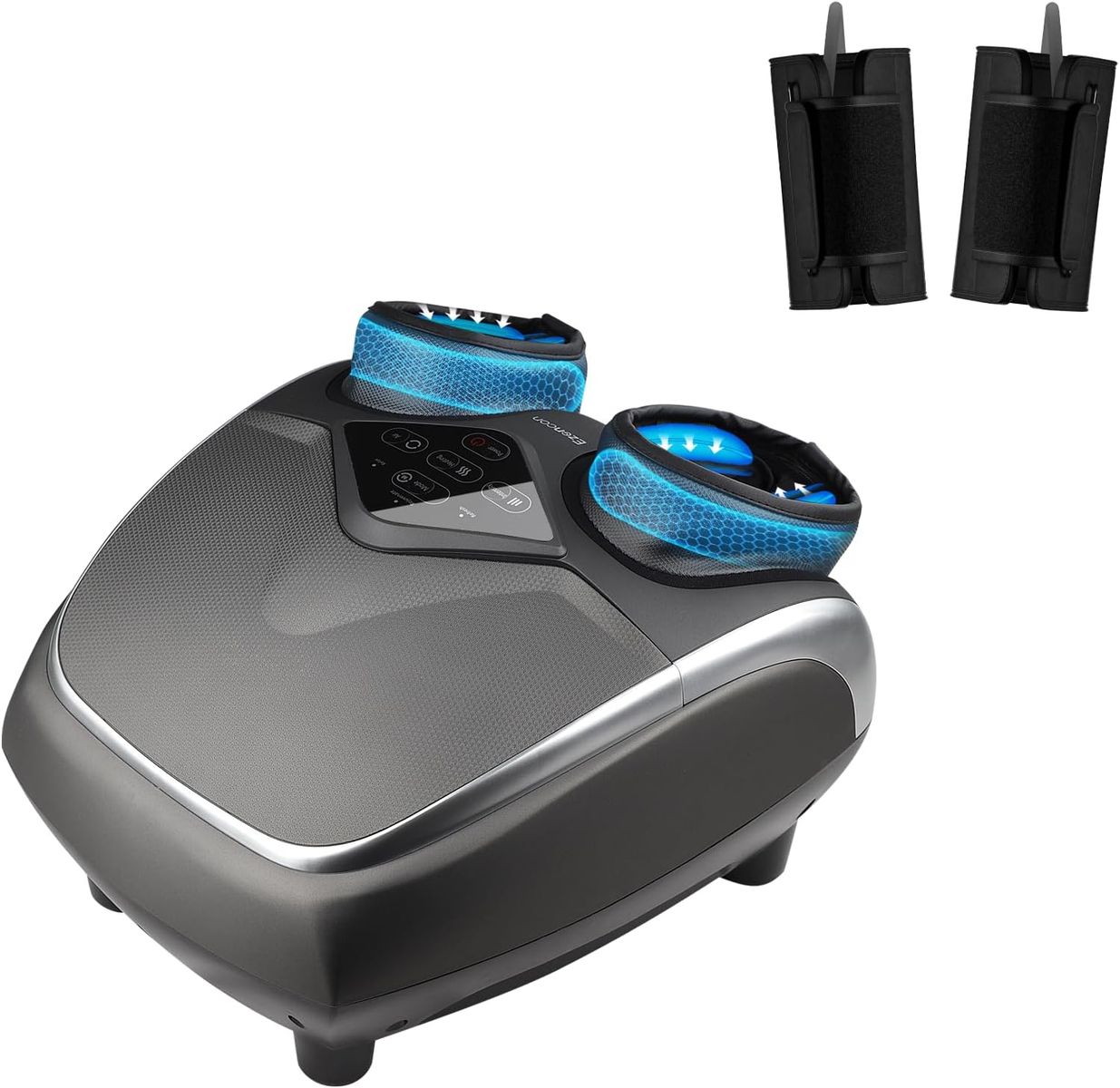 SHIATSU FOOT MASSAGER MACHINE W HEATED-VIBRATION & ROLLING FEET MASSAGE FOR PLANTAR FASCIITIS-RELAXATION GIFT-NEW IN BOX!!!