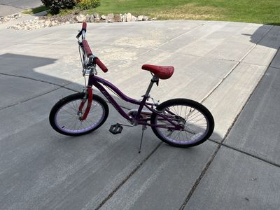 Schwinn Girls 20-Inch Bicycle - Purple and Red