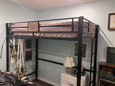 Twin Metal Loft Bed