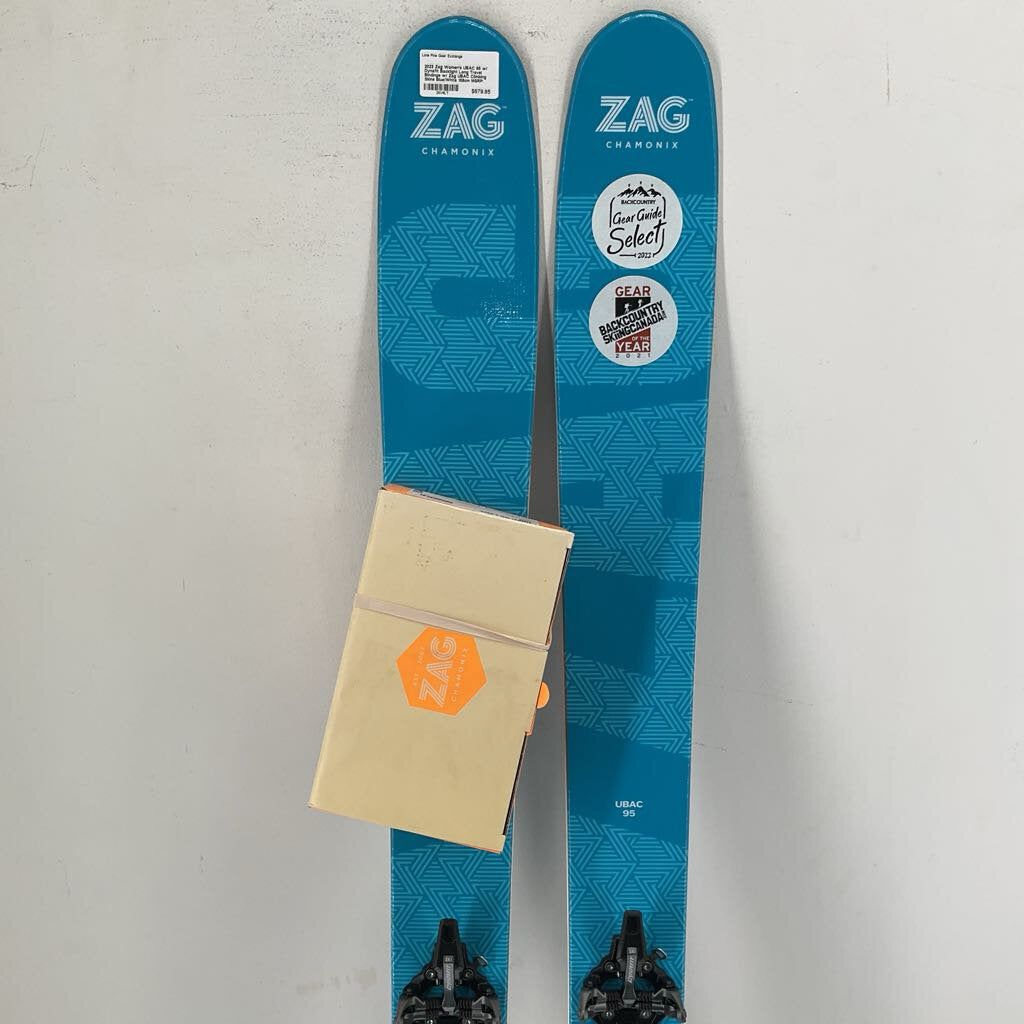 2023 Zag Women's UBAC 95 w/ Dynafit Backlight Long Travel Bindings w/ Zag UBAC Climbing Skins