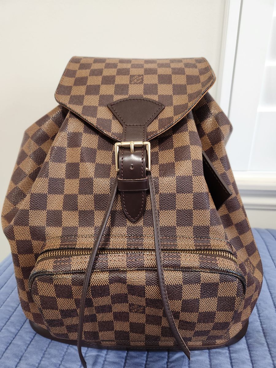 Louis Vuitton Vintage Montsouris Backpack Damier GM