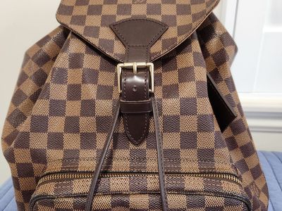 Louis Vuitton Vintage Montsouris Backpack Damier GM