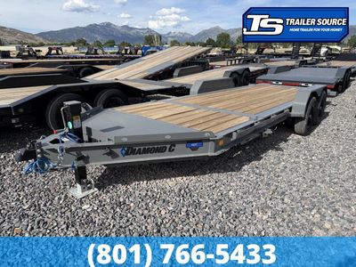 7x20 Diamond C HDT 207 Tilt Trailer - 15.5K GVWR -