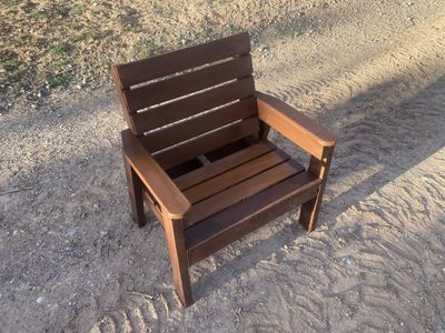 Wood Patio Chair
