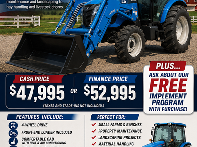 LS MT357 Cab Tractor & Loader – 4WD Utility Tractor