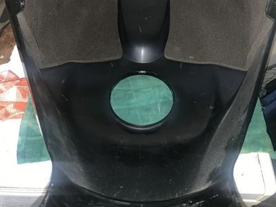 OEM Honda CBR600RR Fuel Tank Cover 2005–2006 – 83155-MEEA