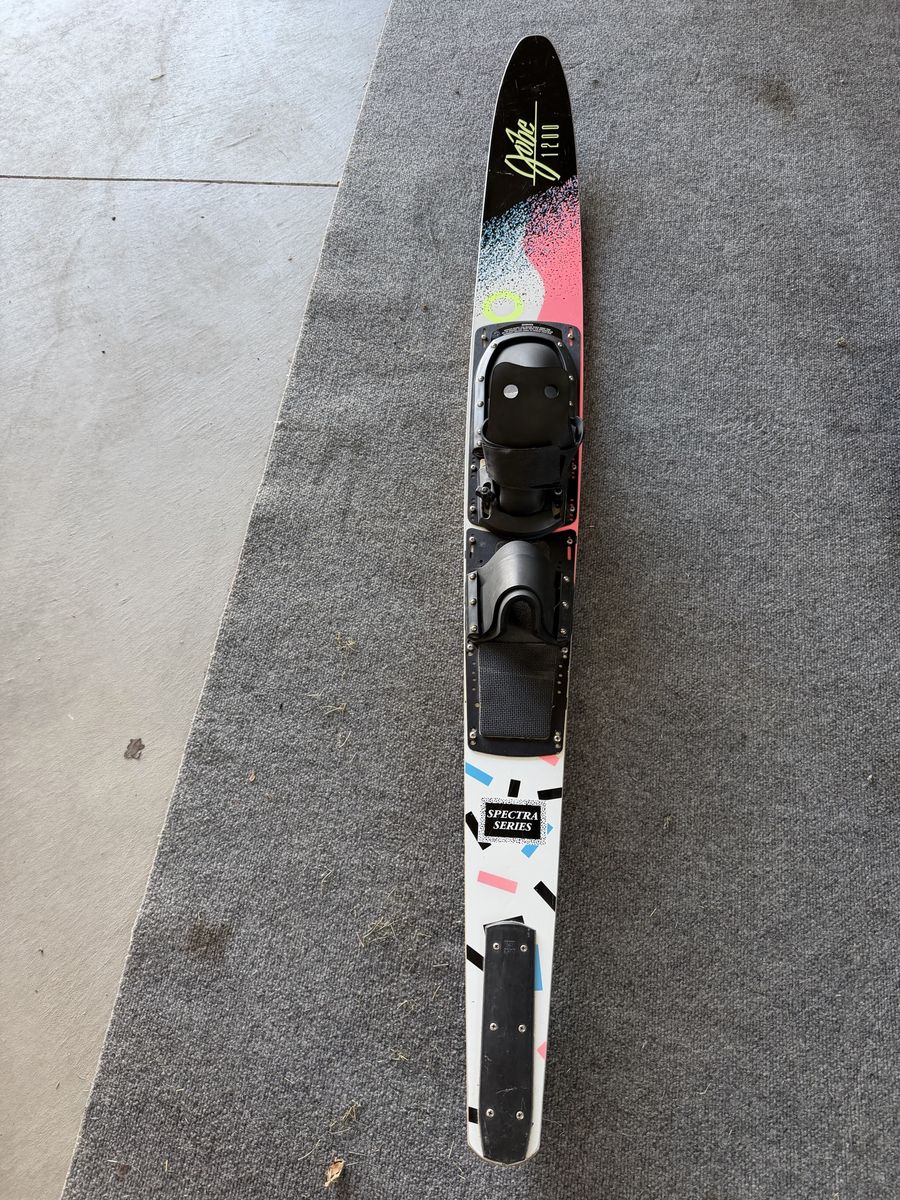 O'Brien Spectra Series Slalom Waterski with Bindings - Retro Design