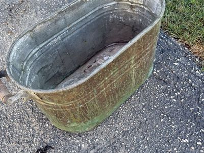Old Metal Tub